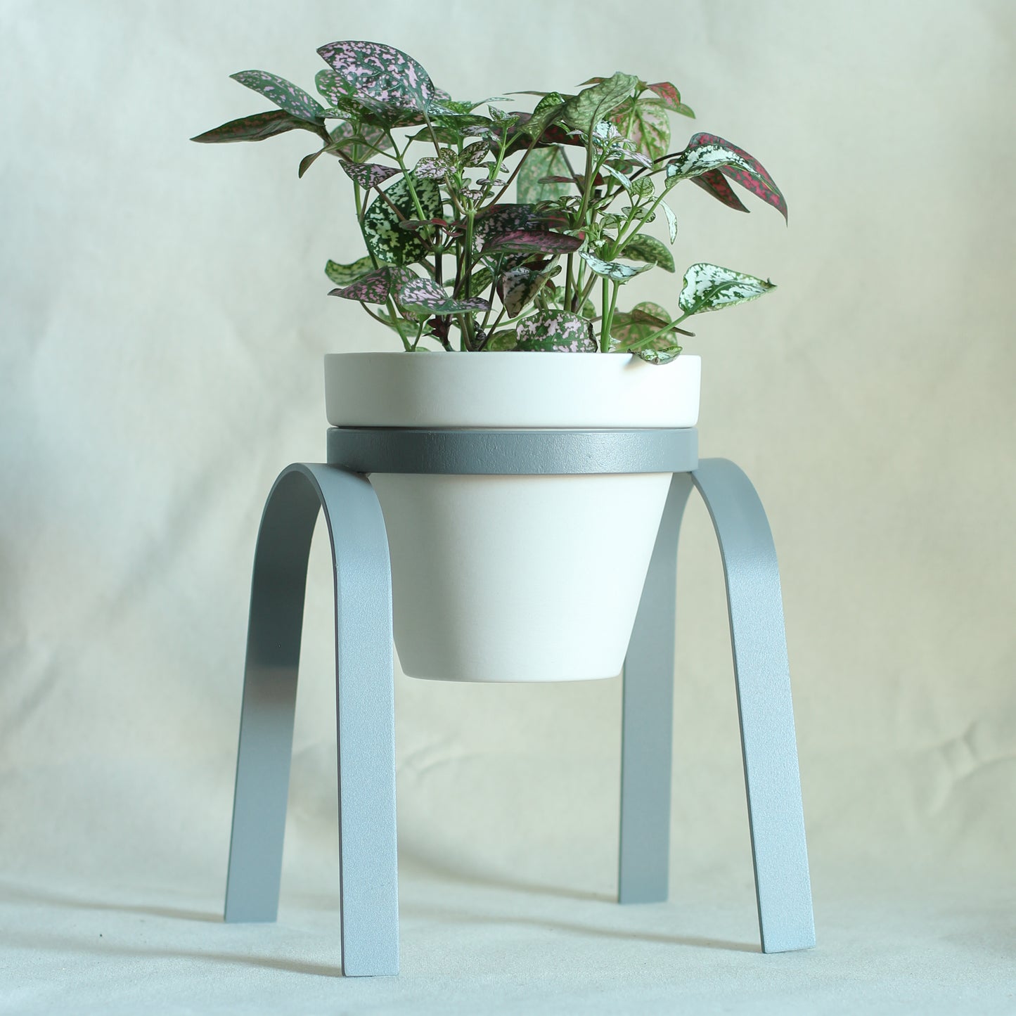 The Perch, Steel & Ceramic Planter
